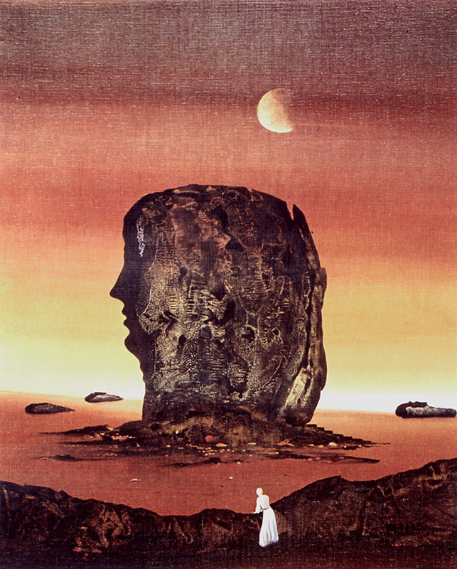La femme au rocher